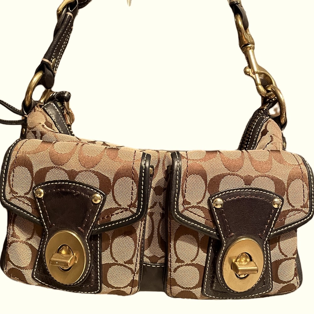 👝Vintage Coach Bag👜 Signature C Legacy Tote Crossbody